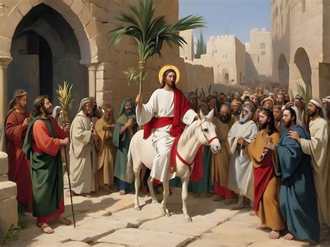 The Triumphal Entry into Jerusalem - Bir Ortaçağ Şaheseri: Süslemelerle Dolu ve Renklerle Parlayan Bir Yolculuk!