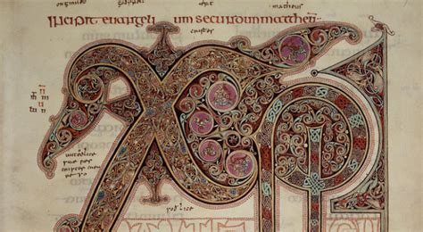 Lindisfarne Gospels - Şaheser Bir El Yazması: 9. Yüzyıl İngiliz Sanatının Görkemli Tanığı!