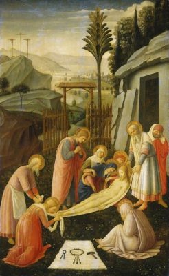 The Entombment of Christ, Neo-Gothic Realism and Symbolic Depiction of Grief!